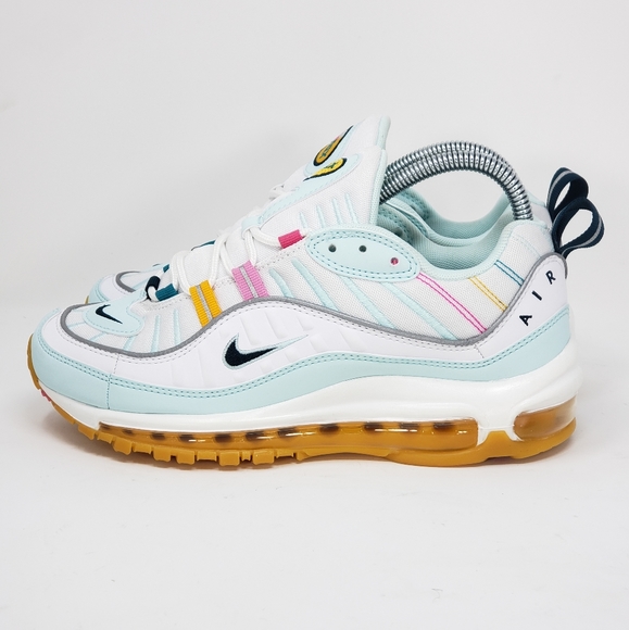 Nike AirMax 98 Womens Teal Tint Size 7.5 - Picture 3 of 8